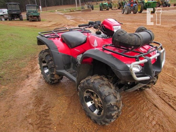 2005 HONDA RUBICON 500 Lot 152, Farm and Construction Auction, 3/26