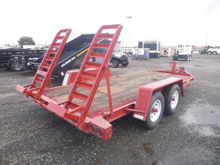 2001 Zieman T/A Equipment Trailer Lot 4919, Monthly Public Auction