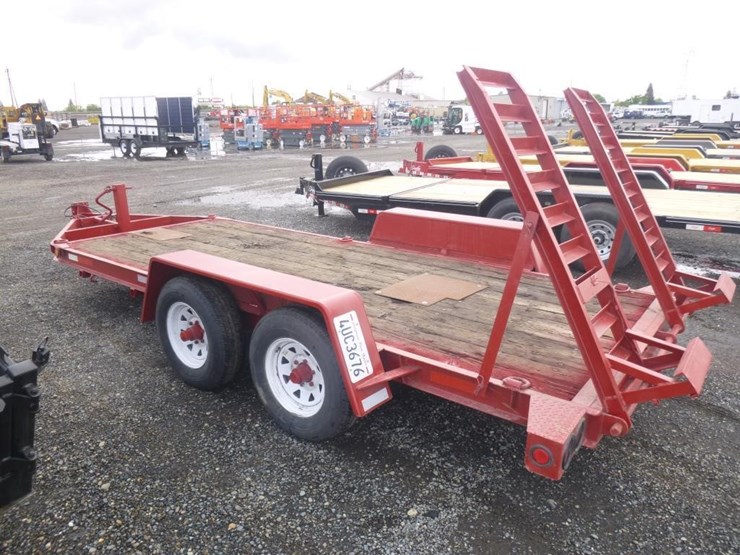 2001 Zieman T/A Equipment Trailer Lot 4919, Monthly Public Auction