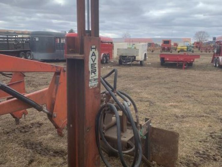 Shaver Post Pounder With Skid Steer Mount Lot 153, Pierz Spring Farm