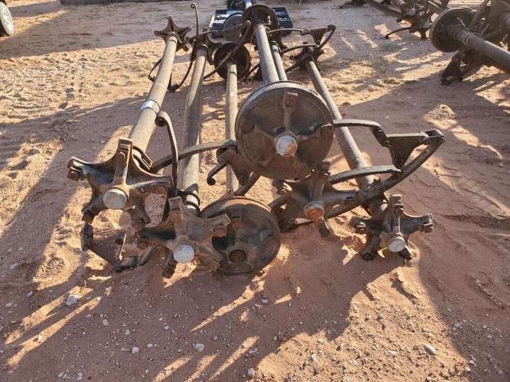 (6) MOBILE HOME TRAILER AXLES Lot 1187, DAY 2 APRIL PUBLIC EQUIPMENT