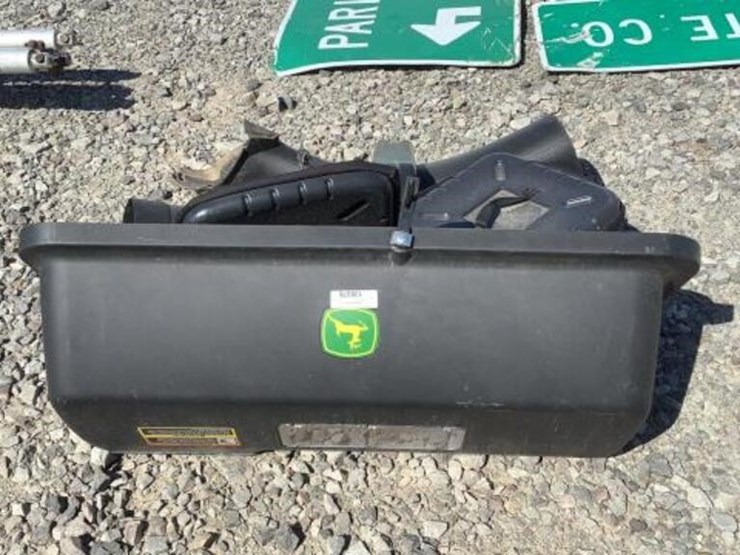 John Deere Rear Bagger w/Attachments Lot 3042, Farm & Heavy Equipment Auction Day 2, 4/15