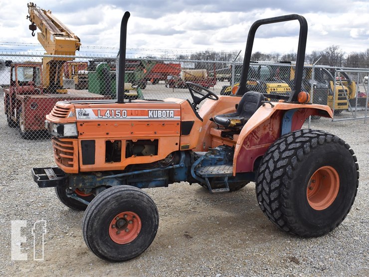 Kubota L4150 Lot April 2022 Equipment Consignment Auction 416