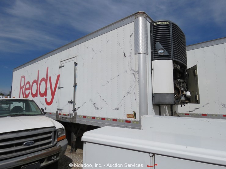 2008 Kidron 32' Reefer Cooling Box Dry Van Carrier Semi Trailer Parts/Repair Lot , Weekly