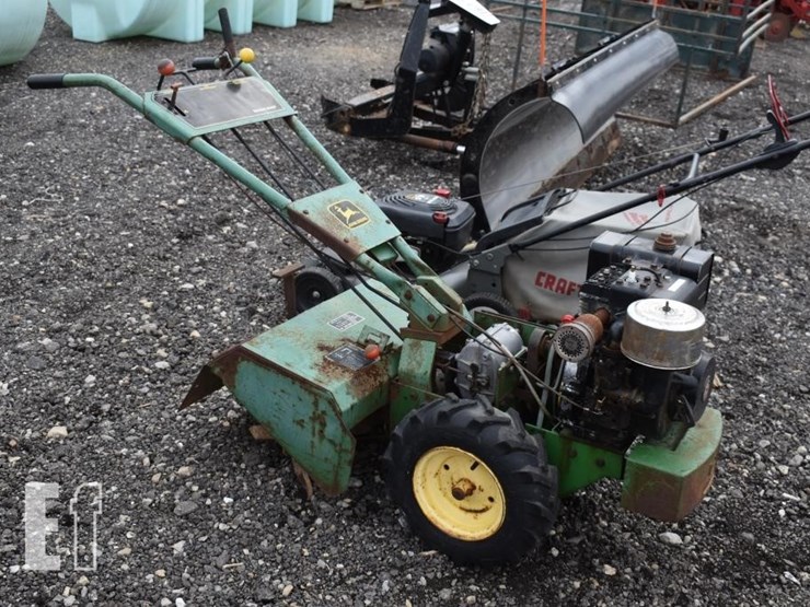 JOHN DEERE GARDEN TILLER Lot , APRIL 2022 Equipment Consignment Auction, 4/16/2022, Bussey