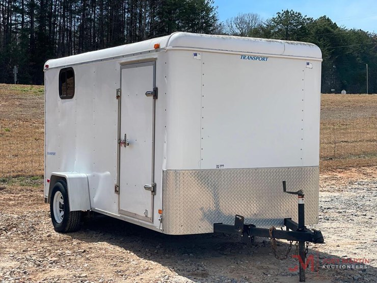 2003 12? X 6' HAULMARK ENCLOSED TRAILER Lot 3554, HIGH COUNTRY HEAVY