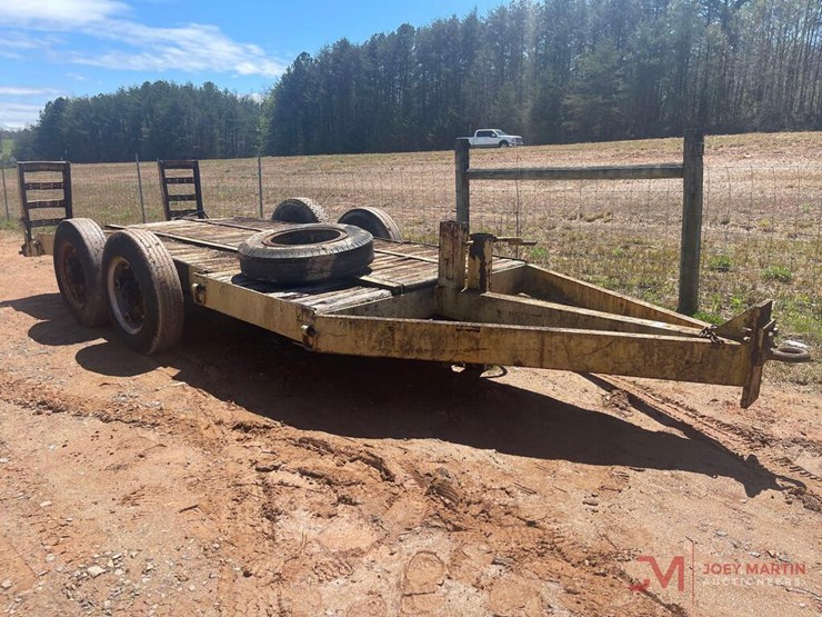 16? DOUBLE AXLE TRAILER Lot 4098, HIGH COUNTRY HEAVY EQUIPMENT