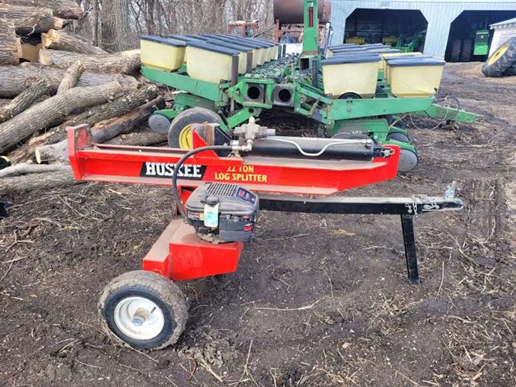 Huskee Hydraulic Log Splitter, 22 Ton with Briggs and Stratton 6.5hp ...