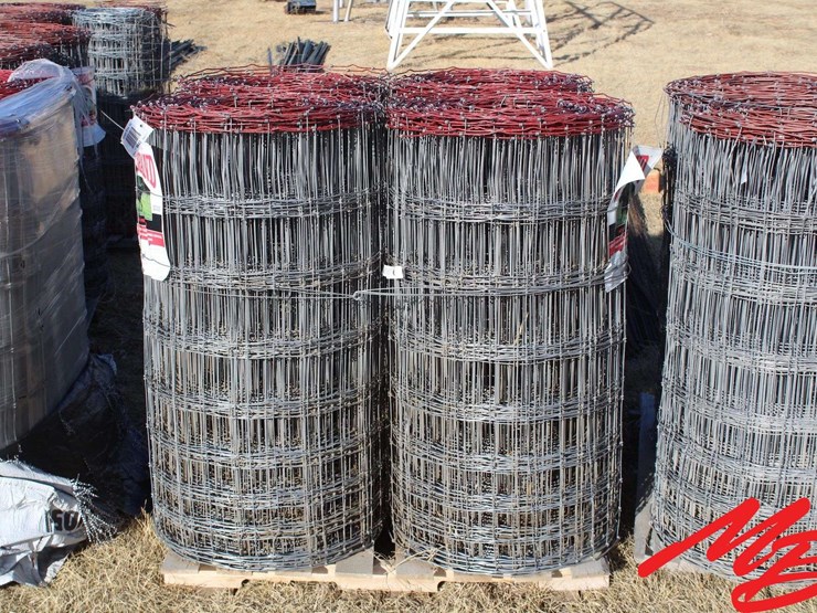 4 Rolls Red Brand Woven Fence 39 x330 Per Roll Bid Is For All Lot 4-rolls-red-brand-woven-fence-39-x330-per-roll-bid-is-for-all-lot