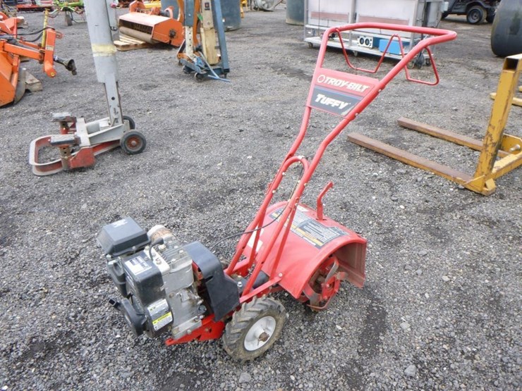 Troy Bilt 14" Gas Powered Rototiller Lot 141, Monthly Public Auction