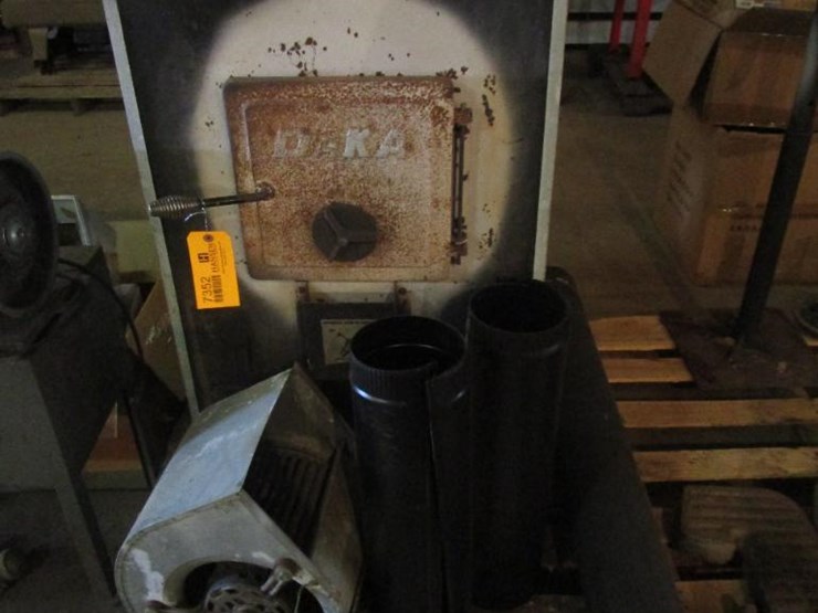 7352 • Daka Model 521 Wood Burning Furnace Lot 7352, Wild Bill