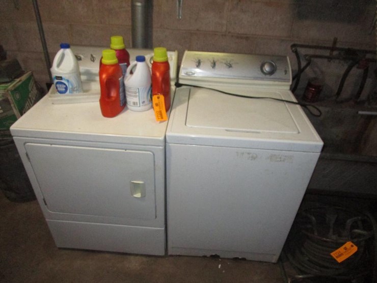 7722 • Maytag Washer and Dryer Set Includes Lot 7722, Mark B