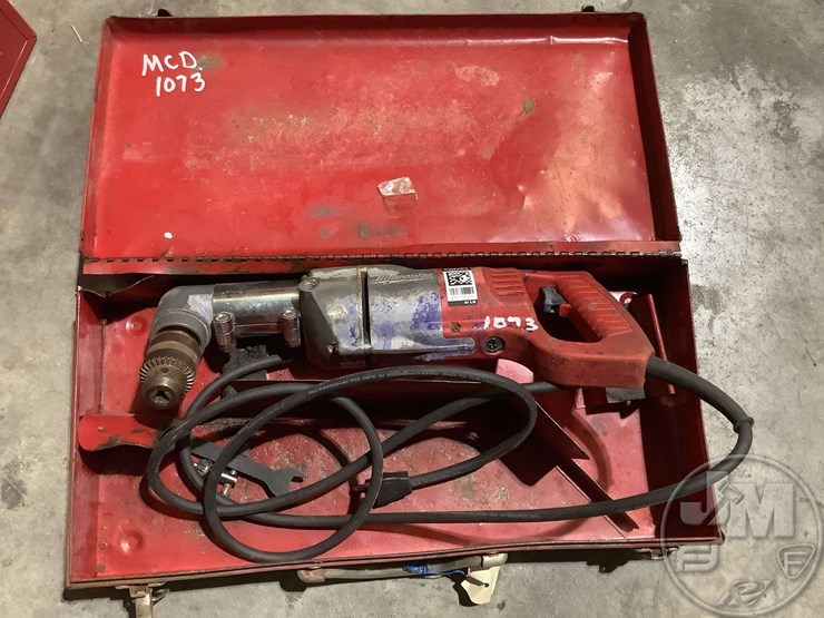 MILWAUKEE RIGHT ANGLE DRILL Lot 3346, WM F MCDONOUGH PLUMBING AND
