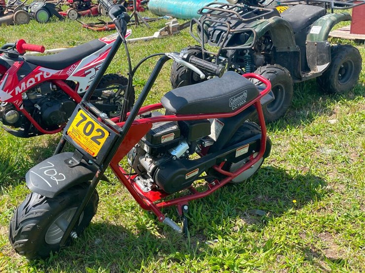 COLEMAN CC100X MINI BIKE 3HP Lot 702, Equipment/Vehicles/ToolsInman