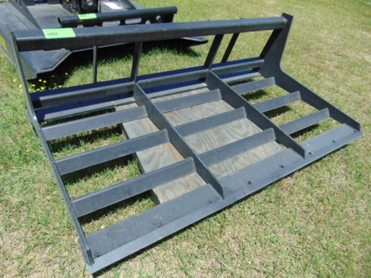 72" SKID STEER LAND LEVELER Lot 202, FARM AND CONSTRUCTION AUCTION