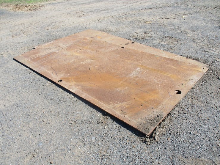 (2) 10' x 5' Steel Road Plates Lot 183, Public Equipment Auction