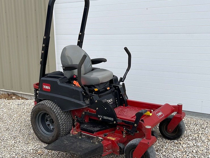 Toro Titan MX5400 zero turn mower Lot 106, Spring Online Equipment