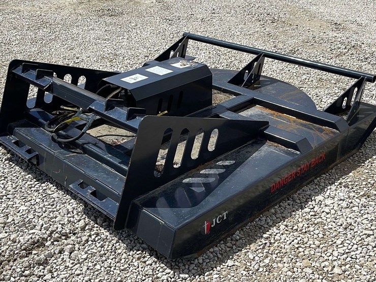 JCT 6' skid steer grass mower Lot 320, Spring Online Equipment