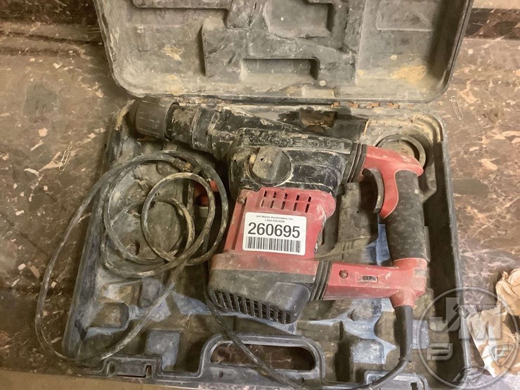 BAUER 1643E ROTARY HAMMER Lot 1702, CIOFFI AND SON CONSTRUCTION RETIREMENT AUCTION, 5/7/2022