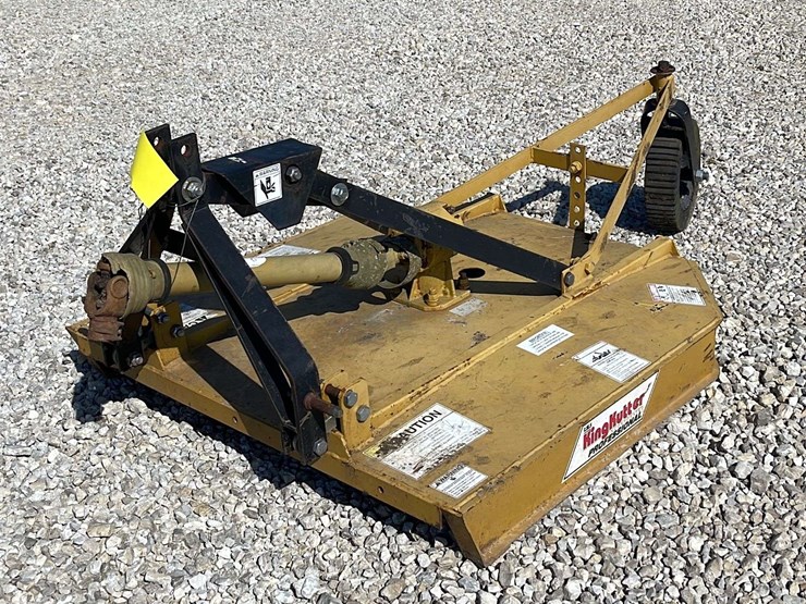 King Kutter 4' 3pt brush hog Lot 246, Spring Online Equipment