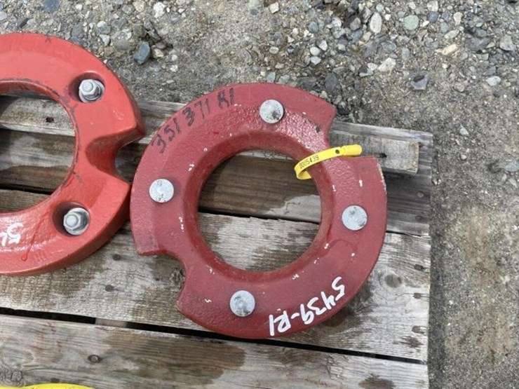IH Farmall Tractor Wheel Weights Lot 5439, May Consignment Auction