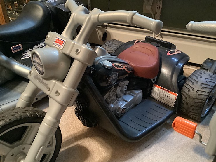HARLEY DAVIDSON FISHER PRICE POWER WHEEL Lot 105, Harley Davidson
