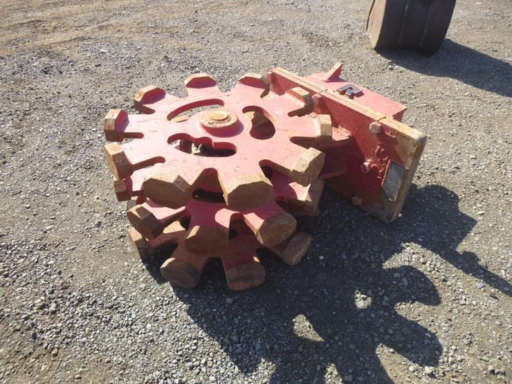 18" Rockland Backhoe Compaction Wheel Lot 6049, Monthly Public