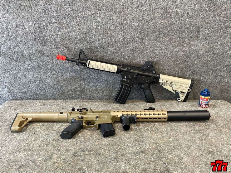 Sig MCX Air Rifle & Elite Renegade Airsoft Rifle Lot 754, Vehicles