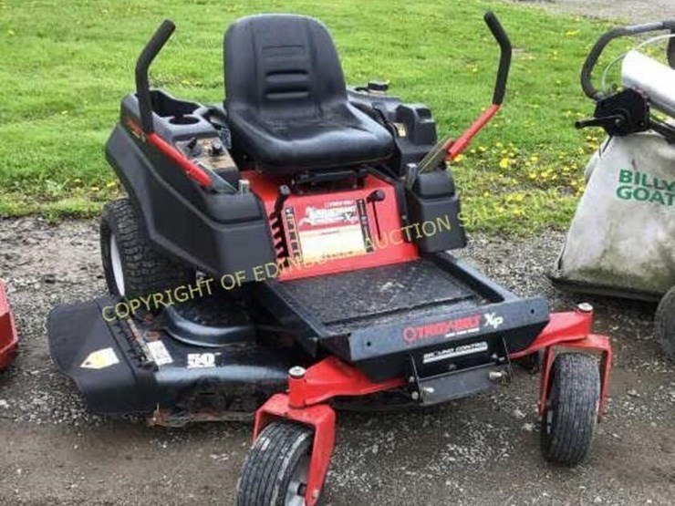 Troybilt mustang zero turn xp 50??? deck runs Lot 2117, 2022 Online