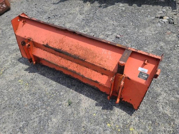 Kubota 5' Front End Loader Bucket Lot 2134, May 2022 Farm & Heavy