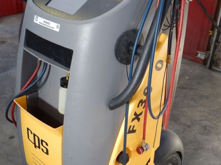 CPS FX3030 refrigerant recycler Lot JK9400, Wednesday May 18