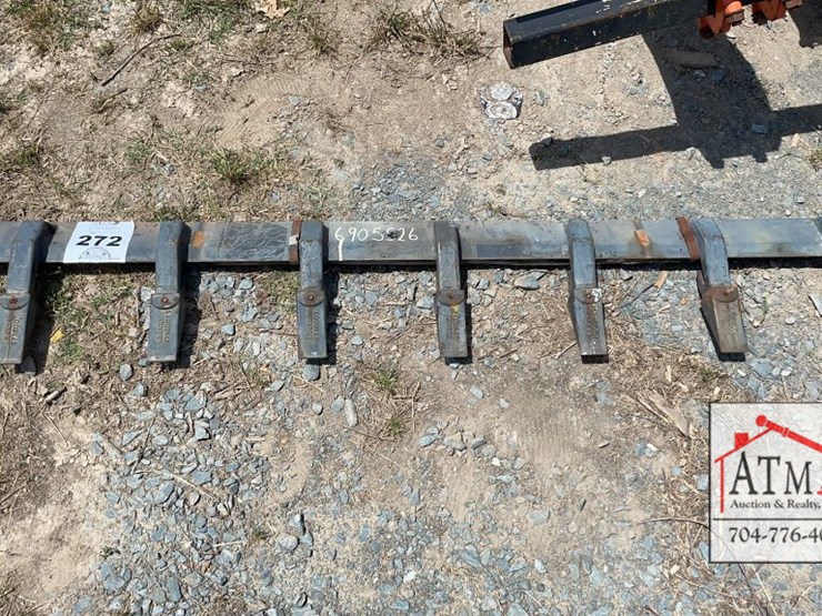 Bobcat Bucket Bite Tooth Bar Lot 272, May Equipment Auction Ring 1