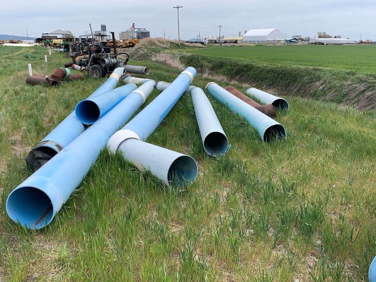15” PIP Pipe Lot 424, Chin Family Farms Retirement Auction, 6/1/2022