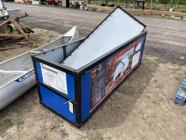 Metal Storage Box Lot 663, May Farm Online Consignment Auction, 5/26