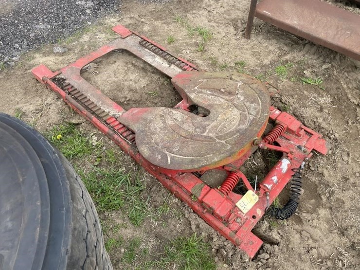 Semi 5th Wheel Plate Lot 775, May Farm Online Consignment Auction, 5