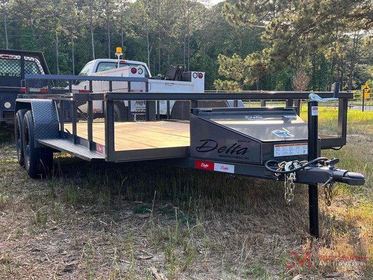 NEW 2022 DELTA UTILITY TRAILER Lot 4404A, WEST HEAVY