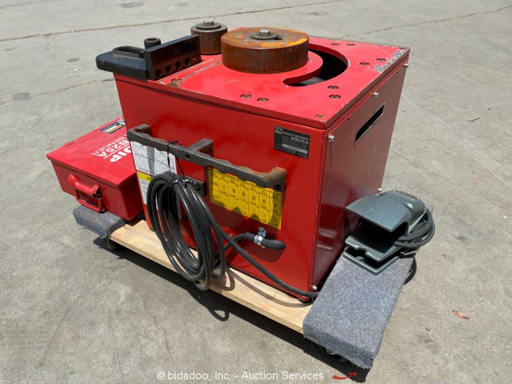 2021 Multiquip MB25A Portable Electric Rebar Bender Adjustable Angle