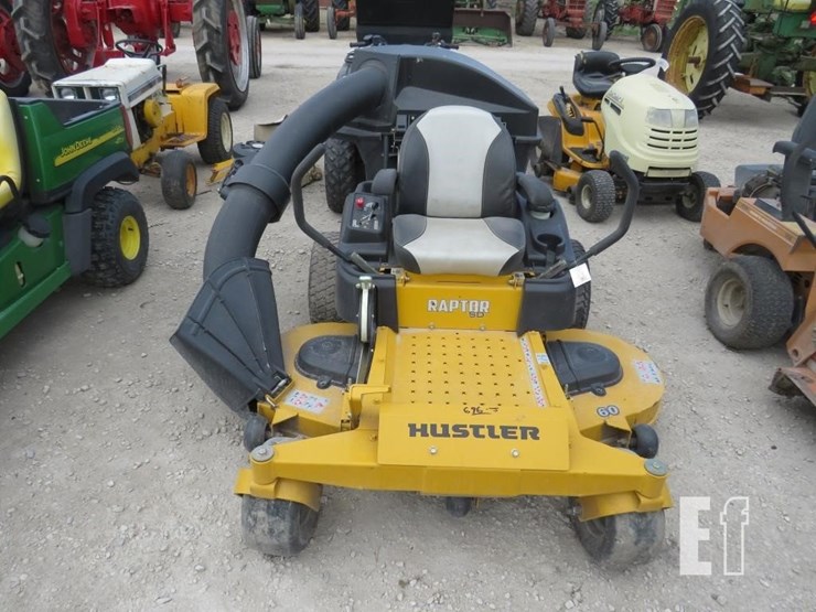 HUSTLER RAPTOR SD 60 Lot , Pocahontas Machinery Auction Ring 1, 6