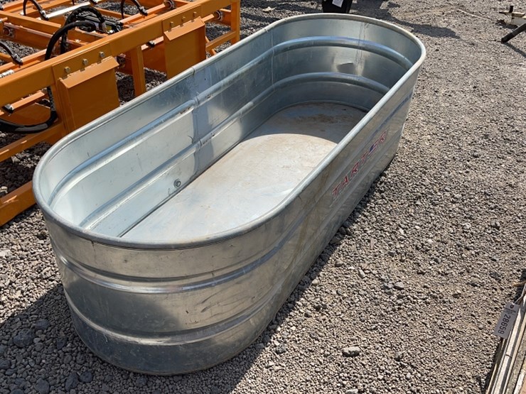 TARTER GALVANIZED WATER TROUGH Lot 4378, 13th Annual 3 Day Summer Absolute Auction Ring 4