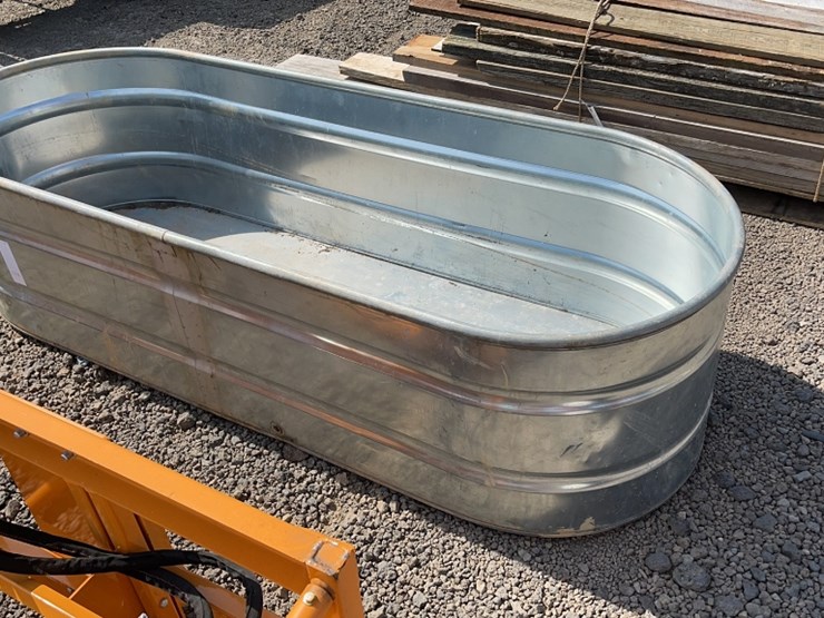 TARTER GALVANIZED WATER TROUGH Lot 4378, 13th Annual 3 Day Summer Absolute Auction Ring 4