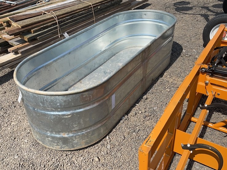 TARTER GALVANIZED WATER TROUGH Lot 4378, 13th Annual 3 Day Summer