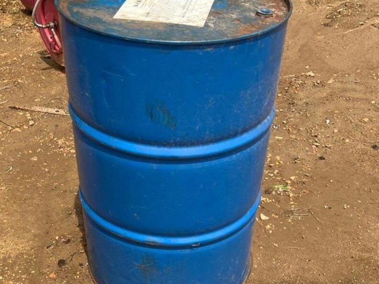 Empty 55 Gallon Drum Lot 185, Machinery Auction Tools, Small