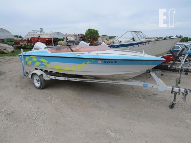1989 LARSON 115 HP JOHNSON OUTBOARD Lot , Pocahontas Machinery