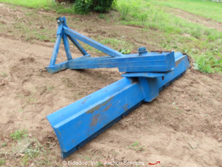 96'' Steel Adjustable Angle Blade 3 Point Hitch Tractor Attachment