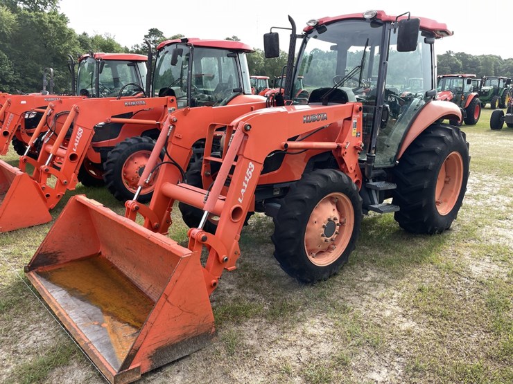 KUBOTA M5040 Lot 393, Moultrie Auction, 6/11/2022, DeMott Auction