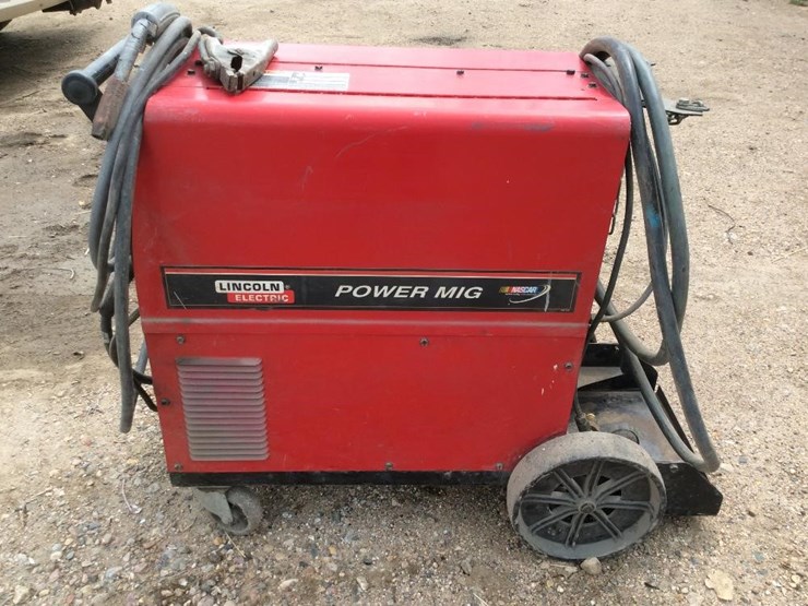 Lincoln Power MIG 215 Wire Welder Lot GW4523, Equipment Auction Farm Equipment