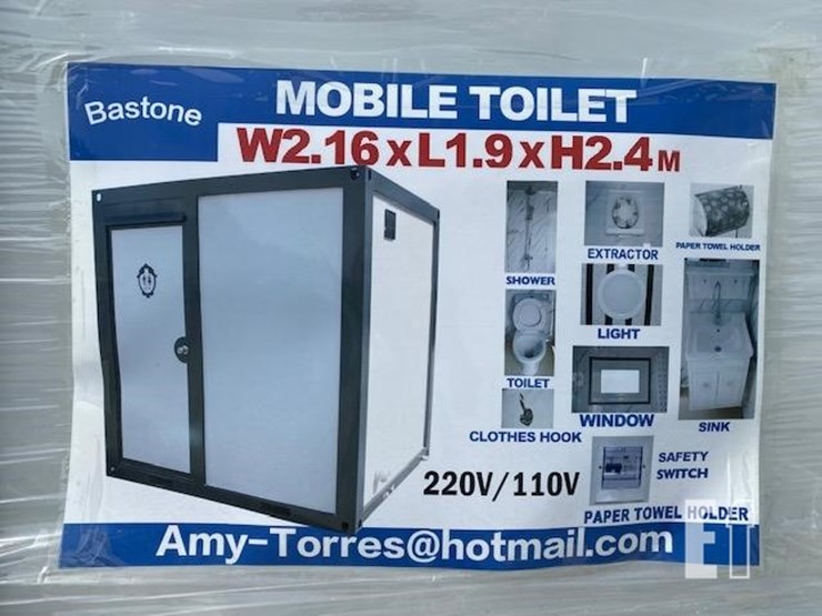 BASTONE MOBILE TOILET Lot , Summer Consignment Auction, 6/11/2022, B