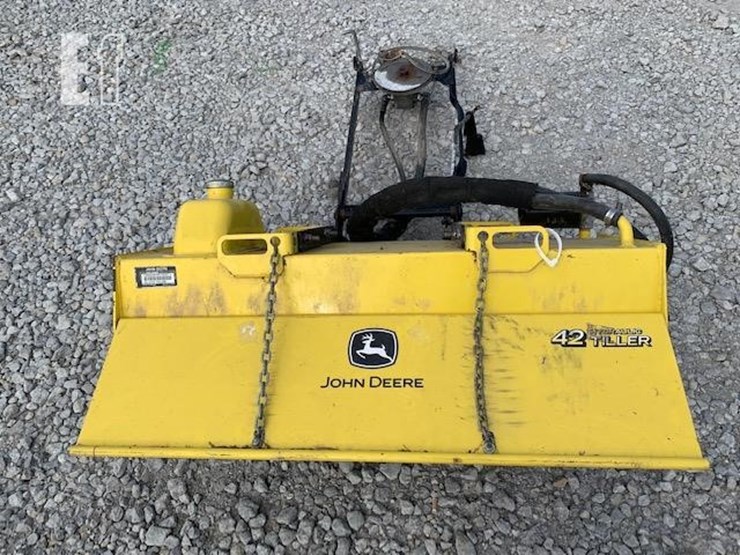 JOHN DEERE 42 INCH TILLER Lot , Summer Consignment Auction, 6/11