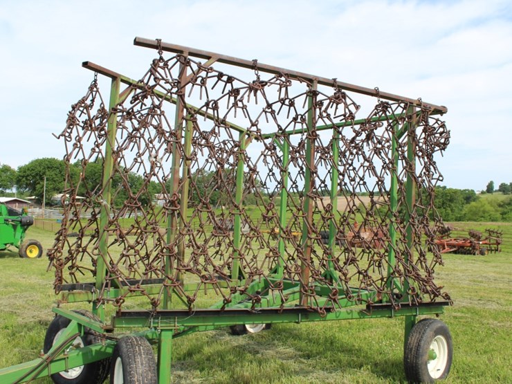 Redline "Bradco" 30' Pasture Drag Harrow Lot 11, The Tony Mundell No