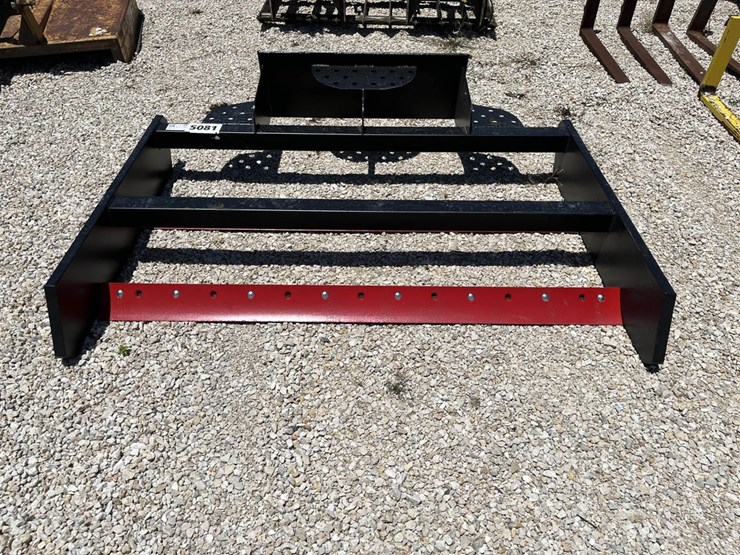 Skid Steer Land Plane Lot 33, Equipment Consignment Auction, 6/11